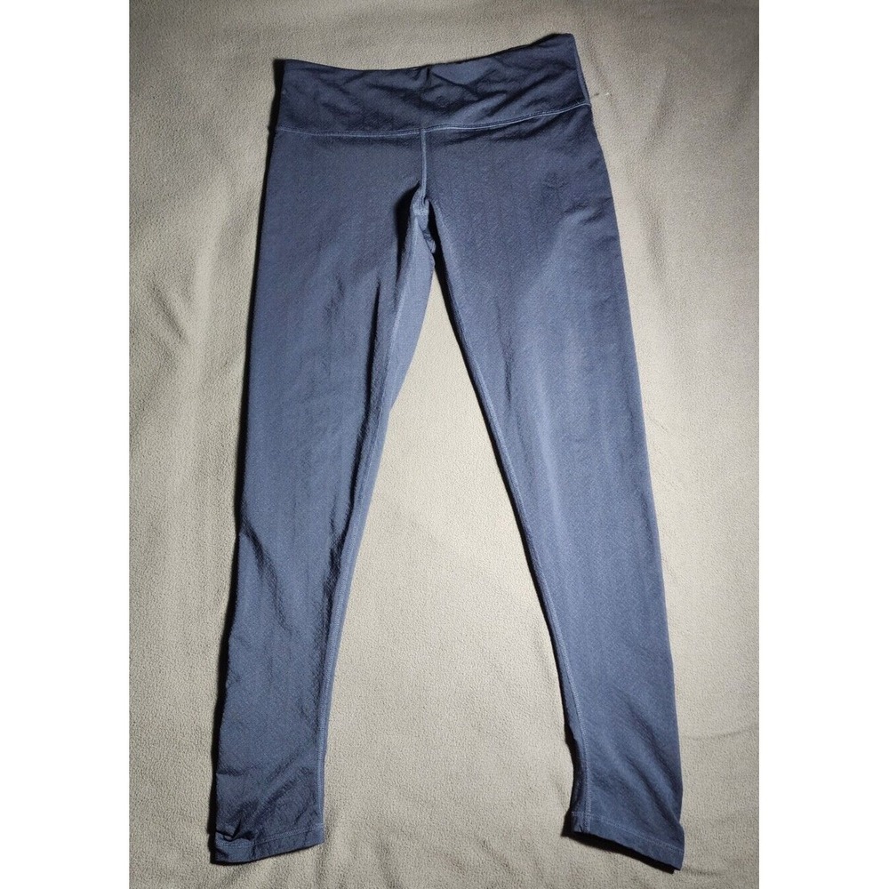 Prana Leggings Women Medium Gray Sport Yoga Walking Jogging Pants Pocket